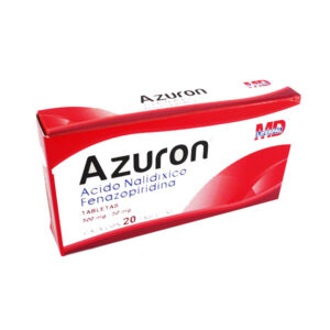 ACIDO NALIDIXICO FENAZOPIRIDINA TAB 500MG/50MG