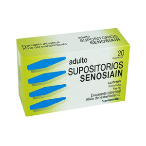ADULTO SUPOSITORIOS SENOSIAIN GLICEROL 2632MG