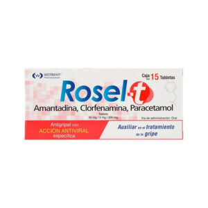 AMANTADINA CLORFENAMINA PARACETAMOL TABS 50MG/3MG/300MG/15TAB