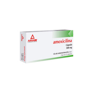 AMOXICILINA 500MG CAPS