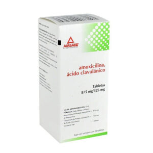 AMOXICILINA ACIDO CLAVULANICO SUSP 125MG-31.25MG/5ML