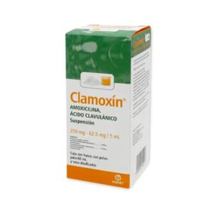 AMOXICILINA ACIDO CLAVULANICO SUSP 600MG 42.9MG/5ML