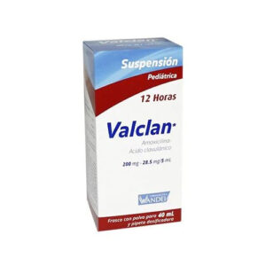 AMOXICILINA ACIDO CLAVULANICO TAB 125MG/875MG
