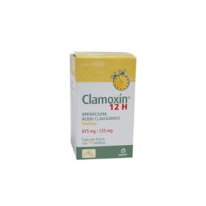 AMOXICILINA ACIDO CLAVULANICO TAB 875MG/125MG