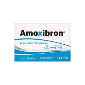 AMOXICILNA BROMHEXINA 500MG/8MG CAPS