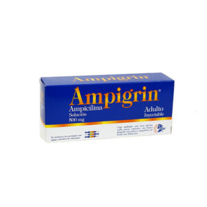 AMPICILINA SOL 500MG ADULTO INY