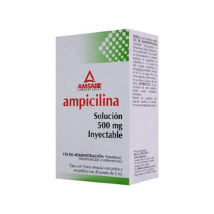 AMPICILNA SOL 500MG INY