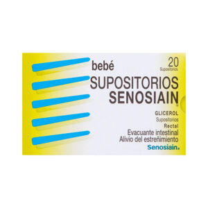 BEBE SUPOSITORIOS SENOSIAIN GLICEROL 1478MG