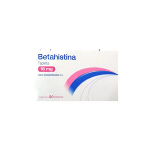BETAHISTINA 16MG TAB