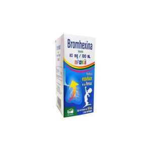 BROMHEXINA SOL 80MG/100ML INF