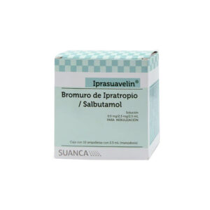 BROMURO DE IPRATROPIO/SALBUTAMOL SOL 0.5MG/2.5MG