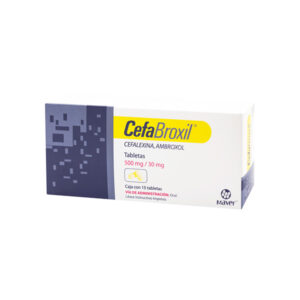 CEFALEXINA AMBROXOL 500MG/30MG TAB