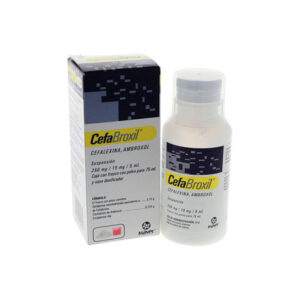 CEFALEXINA AMBROXOL SUSP 250MG/15MG/5ML