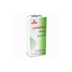 CEFALOTINA 1G SOL INY 5ML