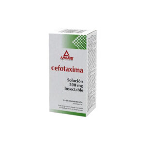 CEFOTAXIMA 500MG SOL INY