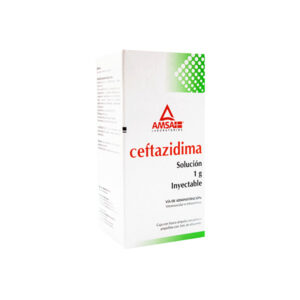 CEFTAZIDIMA 1G SOL INY