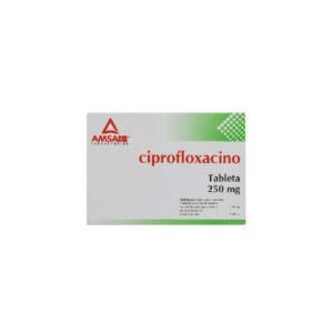CIPROFLOXACINO 250MG TAB