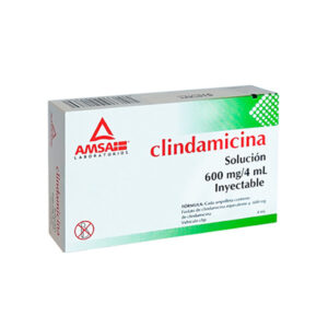 CLINDAMICINA 600MG/4ML SOL INY