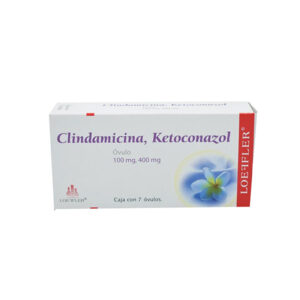 CLINDAMICINA KETOCONAZOL 100MG/400MG OVULOS