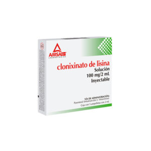 CLONIXINATO DE LISINA 100MG/2ML SOL INY