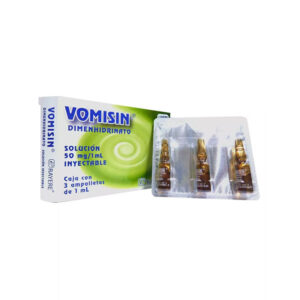 DIMENHIDRINATO SOL INY 50MG/1ML
