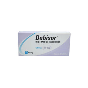 DINITRATO DE ISOSIRBIDA 10MG TAB