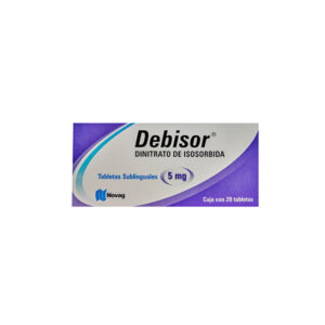 DINITRATO DE ISOSIRBIDA 5MG TAB
