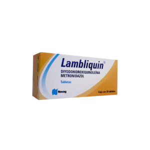 DIYODOHIDROXIQUINOLEINA METRONIDAZOL 400MG 200MG TAB