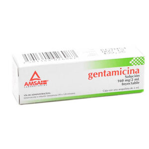 GENTAMICINA SOL 160MG/2ML INY