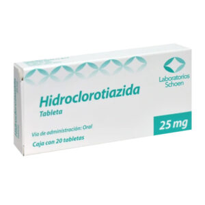 HIDROCLOROTIAZIDA 25MG
