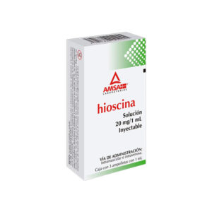 HIOSCINA 20MG/1ML SOL INY