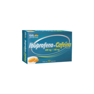 IBUPROFENO/CAFEINA 400MG/100MG CAP