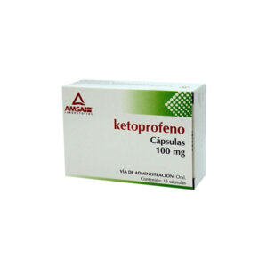 KETOPROFENO 100MG CAP