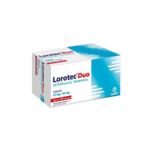 KETOROLACO/TRAMADOL 10MG/25MG TAB