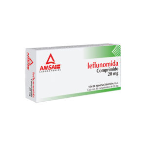 LEFLUNOMIDA 20MG TAB