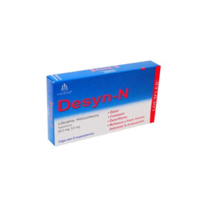 LIDOCAINA HIDROCORTISONA 60.0MG 5.0MG SUPO