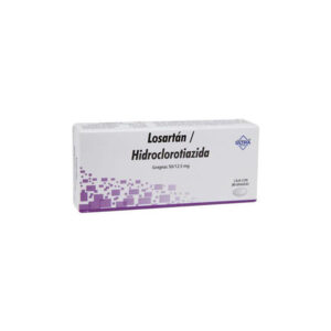 LOSARTAN HIDROCLOROTIAZIDA 50MG 12.5MG TAB