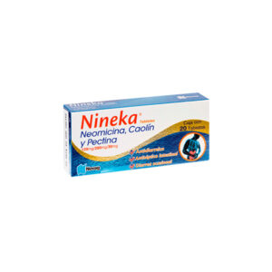 NEOMICINA CAOLIN Y PECTINA 129MG/280MG/30MG TAB