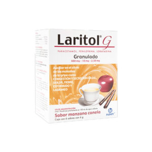 PARACETAMOL/FENILEFRINA/LORATADINA 600/10/2.5MG GRANULADO