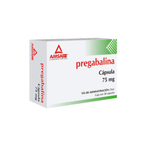PREGABALINA 75MG CAPS