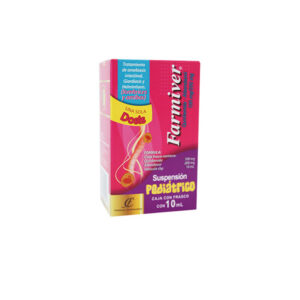 QUINFAMIDA ALBENDAZOL SUSP INFANTIL 100MG/400MG