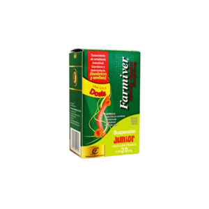 QUINFAMIDA ALBENDAZOL SUSP JUNIOR 200MG/400MG