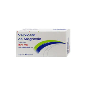 VALPROATO DE MAGNESIO 200MG TAB